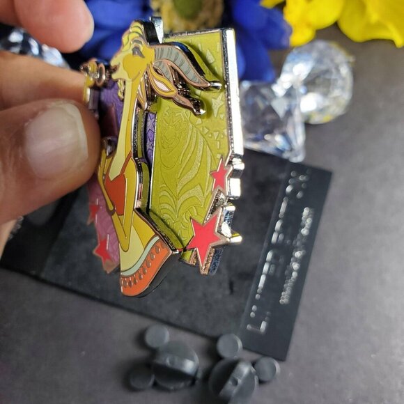 Disney Zootopia Trading Pin Gazelle Antelope Lapel Pin Brooch Badge Accessories - Picture 4 of 8